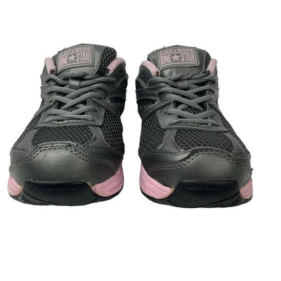 Converse C164 Women's Key Player Work Shoe Sneaker Safety Toe Size 8.5 Wide Pink - Picture 2 of 12